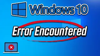 Windows 10 Update Error Encountered FIX [Solution]