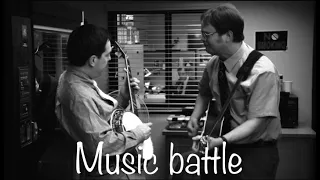 Andy Vs Dwight Music Battle, The Office (US)