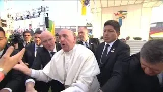 'Don't Be Selfish!' Pope Francis Caught Getting Angry at Crowd