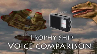 Carnivores 1 carnivores 2 trophy ship voice comparison.