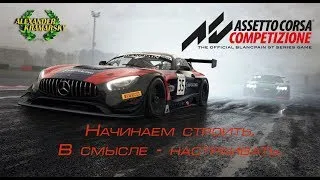 Assetto Corsa Competizione. Начинаем настраивать тачки.