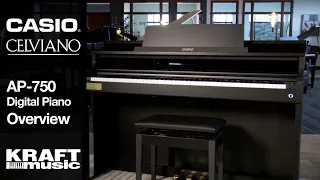 Casio Celviano AP-750 Digital Piano - Overview