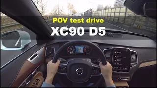 Volvo XC90 D5 Inscription POV test drive