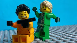 Lloyd slaps Arin - LEGO Ninjago Dragons Rising