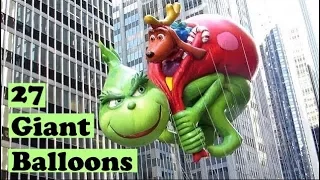 Macy's Thanksgiving Day Parade Balloons (2017)