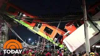 Mexico City Train Overpass Collapses, Killing Dozens | TODAY