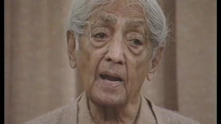 Why do your teachings have so little effect on us? | J. Krishnamurti
