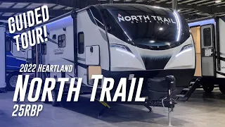 Heartland North Trail 25RBP BEST EVER LUXURY COUPLES CAMPER RV - TONS OF STORAGE WITH GREAT SEATING!