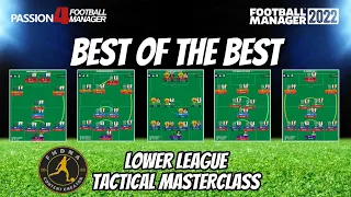 Best Lower League Football Manager 2022 Tactics | Tactical Masterclass by FM DNA