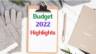 Budget 2022 Highlights | Income Tax Slab FY 2022 - 2023  | Tax on Crypto Currency