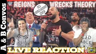 Theory Confronts The Bloodline - LIVE REACTION | Monday Night Raw 7/25/22