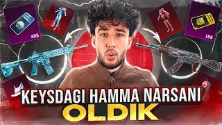 😍1-OPEN KEYSIM QANDAY OMADLI BO’LDI ? // 🔥KEYSDAGI BARCHA NARSALARNI OLDIK - PUBG MOBILE