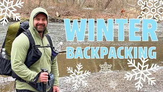 Winter Backpacking Mohican State Park, OH