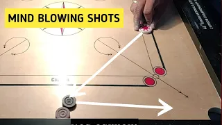 Useful hard  carrom trick shots, carrom board tricks, best carrom shots, carrom board game