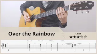 【TAB】Over the Rainbow - FingerStyle Jazz Guitar ソロギター【タブ】