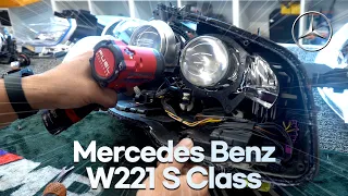 Mercedes-Benz S-Class Headlight Restore W221