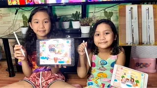 Ipad stylus pen para kay Crisxia at Cassy para mabilis maglaro ng Tocaboca | Martinez playtime