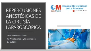 Repercusiones anestésicas de la cirúgía laparoscópica