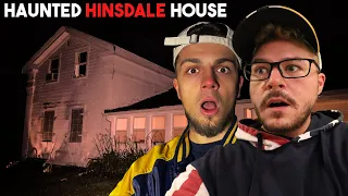 We Attempted to cast out the DEMONS of the REAL EXORCIST HOUSE | Haunted Hinsdale House