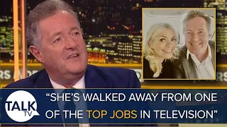 Piers Morgan On Holly Willoughby's This Morning Exit: "It's Clearly Shaken Her So Badly"