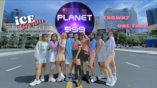 [KPOP IN PUBLIC] (Girls Planet 999) - 'ICE CREAM’ Dance Cover By CrownZ from VietNam #GirlsPlanet999