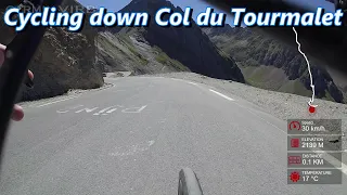 Col du Tourmalet  descent