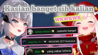 Kelakuan ngakak Zeta yang Tiba-tiba nge-roasting Ioforia di depan iofi langsung [Hololive ID Clips]