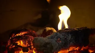 КАМИН РАССЛАБЛЯЮЩАЯ МУЗЫКА ТРЕСК ПОЛЕНЬЕВ FIREPLACE RELAXING MUSIC WOOD CRACKING