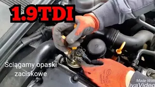 Replacement diesel fuel filter 1.9 tdi Audi vw Passat Skoda Seat (bleeding)