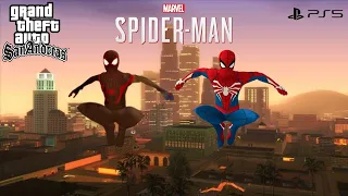 Mod Spiderman PS5 Para GTA San Andreas PC