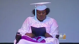 Paralyzed Teen Graduates