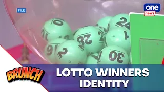 Brunch | Tulfo to PCSO: Reveal identity of lotto winners