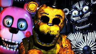 Streaming FNAF Sister Location: Golden Freddy Mode!