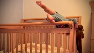 Incredible Escape: Watch This Baby Climbing Out of the Crib