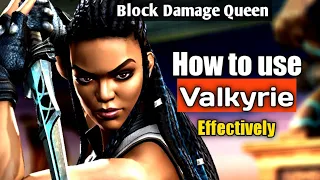 How to use Valkyrie Effectively  || Marvel Contest of Champions |Great Damage Skill Champ| MCOC 2022