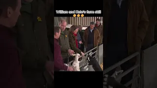 William and Kate's farm skill #short #princewilliam #kate #sheep #cutemoment #ukroyalfamily