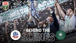 Papa Johns Trophy Final 2023: Bolton Wanderers v Plymouth Argyle | Behind The Scenes