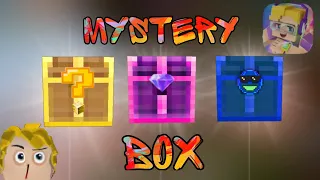 Подписчики проходят испытания, чтобы получить Mystery box! Блокмен го Скай блок. Twi4x. Blockman go.