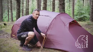 How to pitch your Nordisk tunnel tent