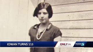 Iowa woman celebrates 115th birthday