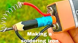 Making a soldering machine with a pencil💡ساخت دستگاه اهیم با مدادا