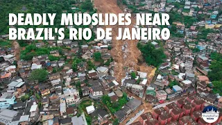 'It's desperate" - Drone view captures Brazil's deadly landslides, killing 78