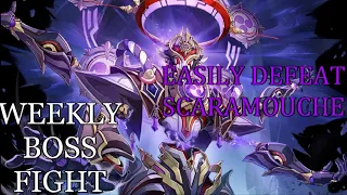 How to EASILY Beat Scaramouche Weekly Boss Fight | Genshin Impact