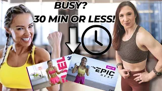Top 7 @CarolineGirvan Workouts under 30 Minutes (trust me, I tried 600+ of them!)