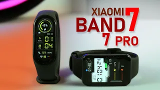 Неделя с Xiaomi Band 7 и 7 Pro - сравнение метрик, дисплеев и автономности.