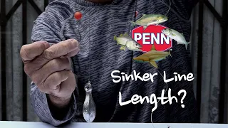 What length do i make my sinker line?
