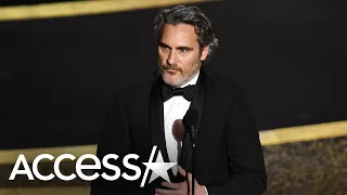 Joaquin Phoenix Gets Emotional Over Sharing Late Brother River’s Quote During Oscars Speech