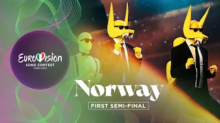 Subwoolfer - Give That Wolf A Banana - LIVE - Norway 🇳🇴 - First Semi-Final - Eurovision 2022