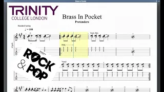 Brass In Pocket Trinity Grade 2 Guitar