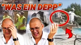 Baustellencoach reagiert auf Baustellen Fails